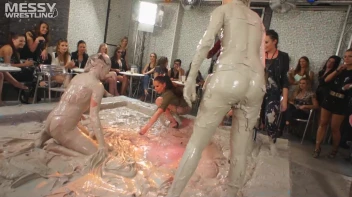 Muddy Wrestling: Bride Battle Screencap 46 on sinx.preview.netperv.com