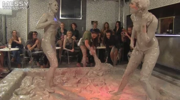 Muddy Wrestling: Bride Battle Screencap 49 on sinx.preview.netperv.com