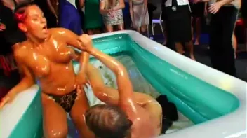 Aggressive, Sexy Babes Sling Oil Screencap 57 on sinx.preview.netperv.com