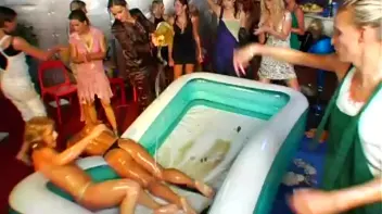 Aggressive, Sexy Babes Sling Oil Screencap 58 on sinx.preview.netperv.com