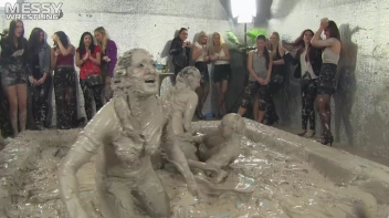 Muddy Wrestling: Shiny Tag-Teamers Tear It Up In The Mud! Screencap 86 on sinx.preview.netperv.com