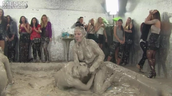 Muddy Wrestling: Shiny Tag-Teamers Tear It Up In The Mud! Screencap 87 on sinx.preview.netperv.com