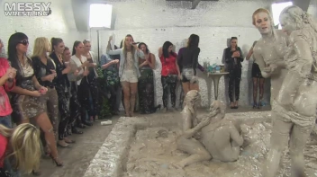 Muddy Wrestling: Shiny Tag-Teamers Tear It Up In The Mud! Screencap 89 on sinx.preview.netperv.com