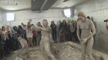 Muddy Wrestling: Shiny Tag-Teamers Tear It Up In The Mud! Screencap 90 on sinx.preview.netperv.com