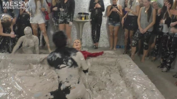 Muddy Wrestling: Shiny Tag-Teamers Tear It Up In The Mud! Screencap 26 on sinx.preview.netperv.com