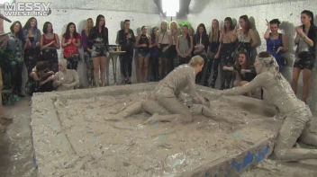 Muddy Wrestling: Shiny Tag-Teamers Tear It Up In The Mud! Screencap 31 on sinx.preview.netperv.com