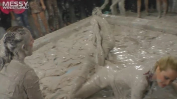 Muddy Wrestling: Shiny Tag-Teamers Tear It Up In The Mud! Screencap 33 on sinx.preview.netperv.com