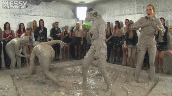 Muddy Wrestling: Shiny Tag-Teamers Tear It Up In The Mud! Screencap 35 on sinx.preview.netperv.com