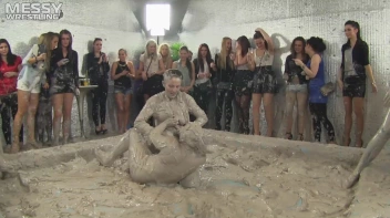 Muddy Wrestling: Shiny Tag-Teamers Tear It Up In The Mud! Screencap 36 on sinx.preview.netperv.com