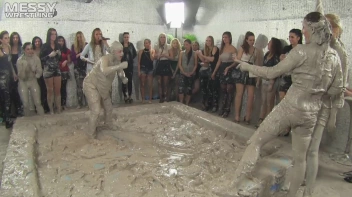 Muddy Wrestling: Shiny Tag-Teamers Tear It Up In The Mud! Screencap 44 on sinx.preview.netperv.com