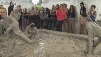 Muddy Wrestling: Shiny Tag-Teamers Tear It Up In The Mud! Screencap 48 on sinx.preview.netperv.com