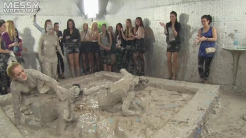 Muddy Wrestling: Shiny Tag-Teamers Tear It Up In The Mud! Screencap 62 on sinx.preview.netperv.com