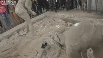 Muddy Wrestling: Shiny Tag-Teamers Tear It Up In The Mud! Screencap 64 on sinx.preview.netperv.com