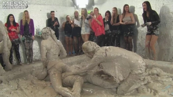 Muddy Wrestling: Shiny Tag-Teamers Tear It Up In The Mud! Screencap 66 on sinx.preview.netperv.com