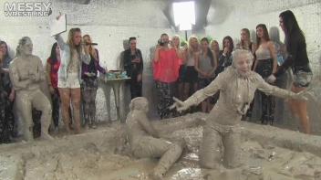 Muddy Wrestling: Shiny Tag-Teamers Tear It Up In The Mud! Screencap 67 on sinx.preview.netperv.com