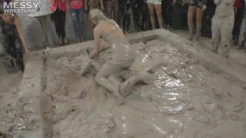 Muddy Wrestling: Shiny Tag-Teamers Tear It Up In The Mud! Screencap 76 on sinx.preview.netperv.com