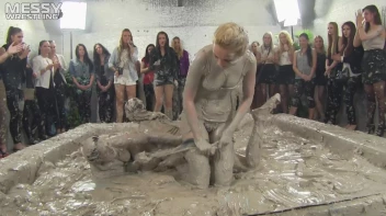 Muddy Wrestling: Shiny Tag-Teamers Tear It Up In The Mud! Screencap 80 on sinx.preview.netperv.com