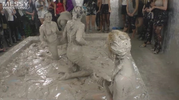 Muddy Wrestling: Shiny Tag-Teamers Tear It Up In The Mud! Screencap 82 on sinx.preview.netperv.com