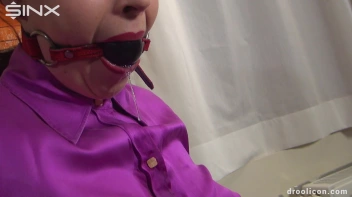 Gagged And Drooling, Making A Mess Of Herself Screencap 33 on sinx.preview.netperv.com