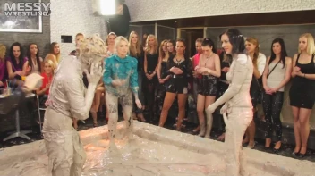 Messy Wrestling: Casual Splat and Catfight To Get To Those Huge Titties! Screencap 23 on sinx.preview.netperv.com