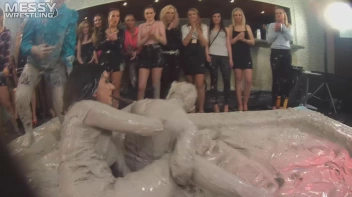 Messy Wrestling: Casual Splat and Catfight To Get To Those Huge Titties! Screencap 25 on sinx.preview.netperv.com