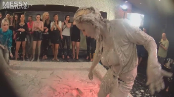 Messy Wrestling: Casual Splat and Catfight To Get To Those Huge Titties! Screencap 28 on sinx.preview.netperv.com