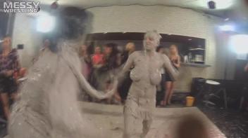 Messy Wrestling: Casual Splat and Catfight To Get To Those Huge Titties! Screencap 62 on sinx.preview.netperv.com