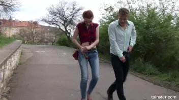 Incredible Chelsey seduces a stranger in a park Screencap 51 on sinx.preview.netperv.com