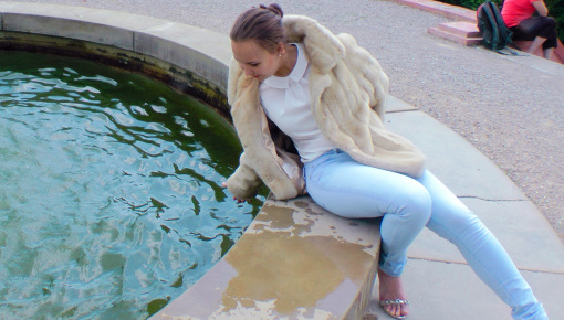 Latest deal - Brunette's Wet And Messy Water Frolic