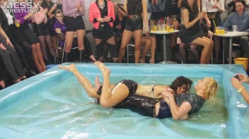 Messy Wrestling: Cutie & The Redneck - An "All Down & Dirty In The Oil" Rough Stuff Rumble ... Screencap 18 on sinx.preview.netperv.com