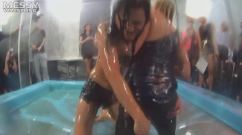 Messy Wrestling: Cutie & The Redneck - An "All Down & Dirty In The Oil" Rough Stuff Rumble ... Screencap 59 on sinx.preview.netperv.com