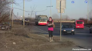 Roadside Piss and Pussy Play Screencap 37 on sinx.preview.netperv.com
