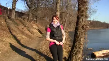 Roadside Piss and Pussy Play Screencap 5 on sinx.preview.netperv.com