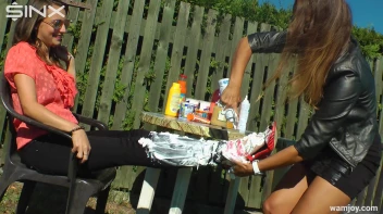 Girls Get Messy in Outdoor WAM Games! Screencap 8 on sinx.preview.netperv.com