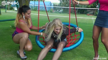 Blonde Babe Is Tickle Attacked Screencap 19 on sinx.preview.netperv.com