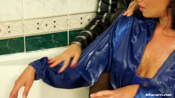 Fully Clothed Eurobabe Milk Bath Screencap 19 on sinx.preview.netperv.com