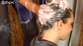 Hot Brunette Gets Her Hair Lathered In Shower Screencap 39 on sinx.preview.netperv.com
