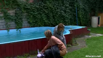 Pissed Off Pool Babes Go At It Screencap 100 on sinx.preview.netperv.com