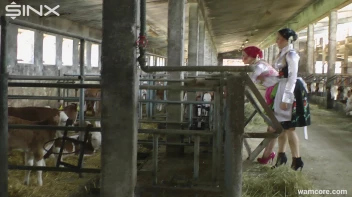 Sexy milkmaids get messy with cream and eggs - Cam 1 Screencap 21 on sinx.preview.netperv.com