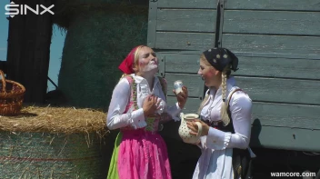 Sexy milkmaids get messy with cream and eggs - Cam 1 Screencap 45 on sinx.preview.netperv.com