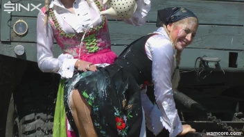 Sexy milkmaids get messy with cream and eggs - Cam 1 Screencap 60 on sinx.preview.netperv.com