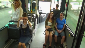 Public Waterfight For Stunning Babes On The Bus Screencap 6 on sinx.preview.netperv.com