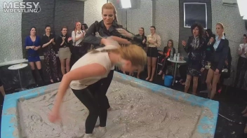 Messy Wrestling (Lost Footage Found): Badass Babes Throw Down Hard! 1/2 Price!!! Action Cam Footage! Screencap 4 on sinx.preview.netperv.com