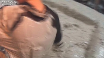 Muddy Wrestling: Roughin' Up The Ring In Leather! 2 Amateur Battles - Audience vs. Audience Screencap 4 on sinx.preview.netperv.com