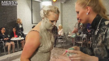 Muddy Wrestling: Roughin' Up The Ring In Leather! 2 Amateur Battles - Audience vs. Audience Screencap 56 on sinx.preview.netperv.com