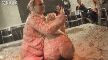 Muddy Wrestling: Roughin' Up The Ring In Leather! 2 Amateur Battles - Audience vs. Audience Screencap 68 on sinx.preview.netperv.com