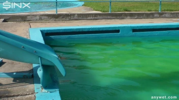 Sexy Blonde Swims And Splashes In Outdoor Pool Screencap 38 on sinx.preview.netperv.com