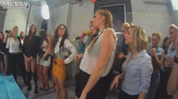 Messy Wrestling: Fuck Your French Braids And Face The Oily Rip And Smackdown! Cutie Vs. Beauty!!! Screencap 3 on sinx.preview.netperv.com