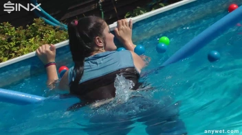 Cute Babes Get Soaked During Exercise - Cam 2 Screencap 29 on sinx.preview.netperv.com