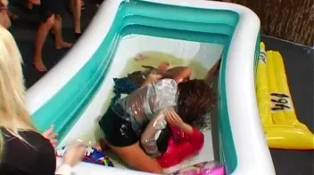 Oil Fighting Till They're Naked Screencap 9 on sinx.preview.netperv.com